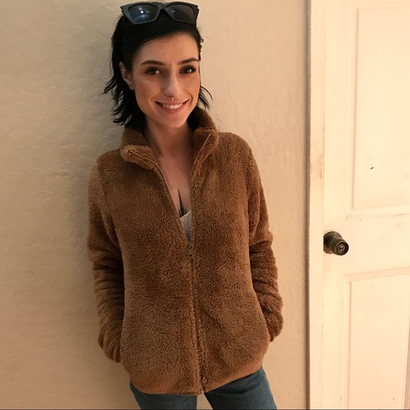 uniqlo teddy jacket